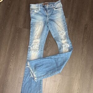 JOE’S Distressed Blue Jeans for Women